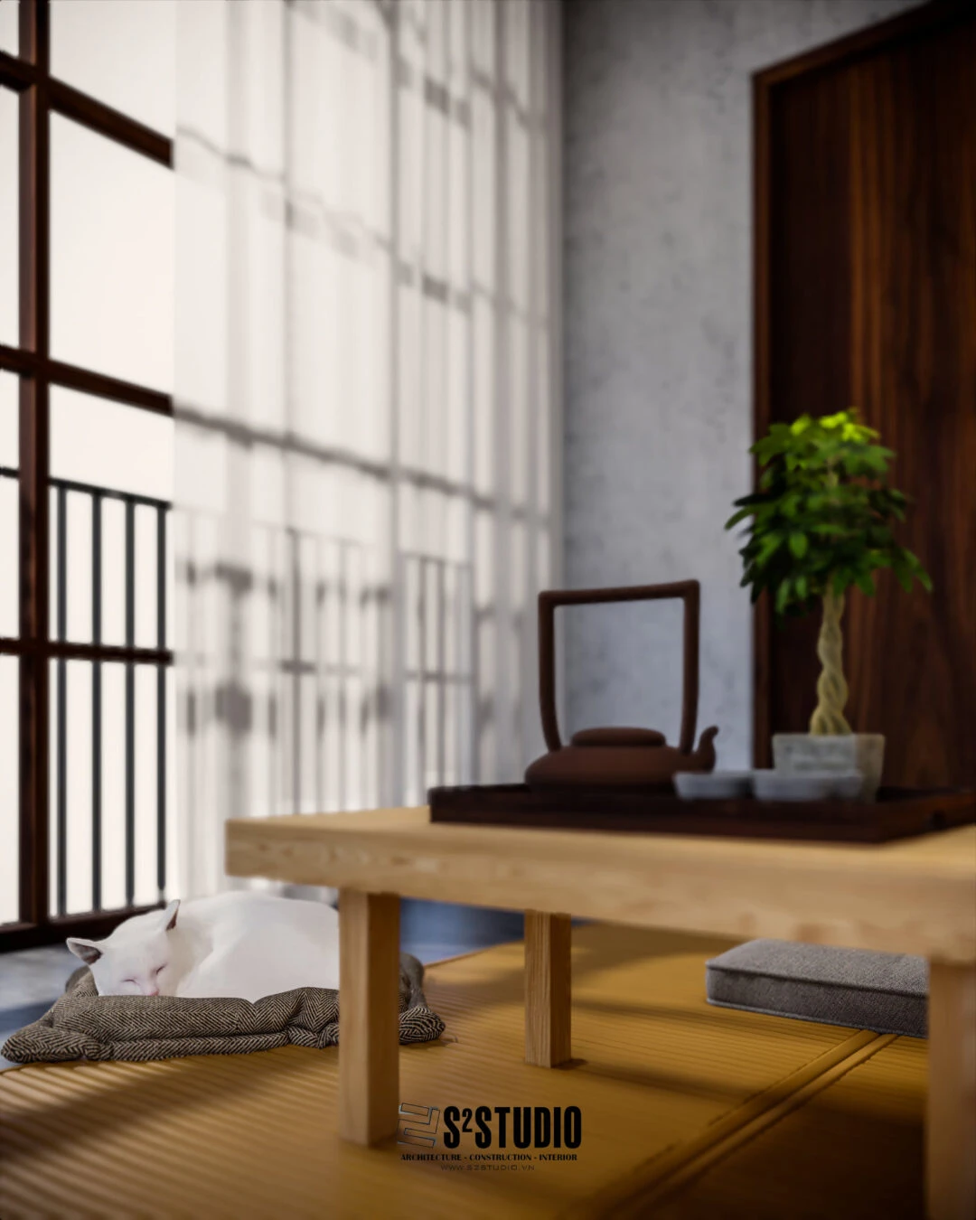 SketchUp Model Download Modern Apartment Enscape Free ID 106000177 (Loc Spin)