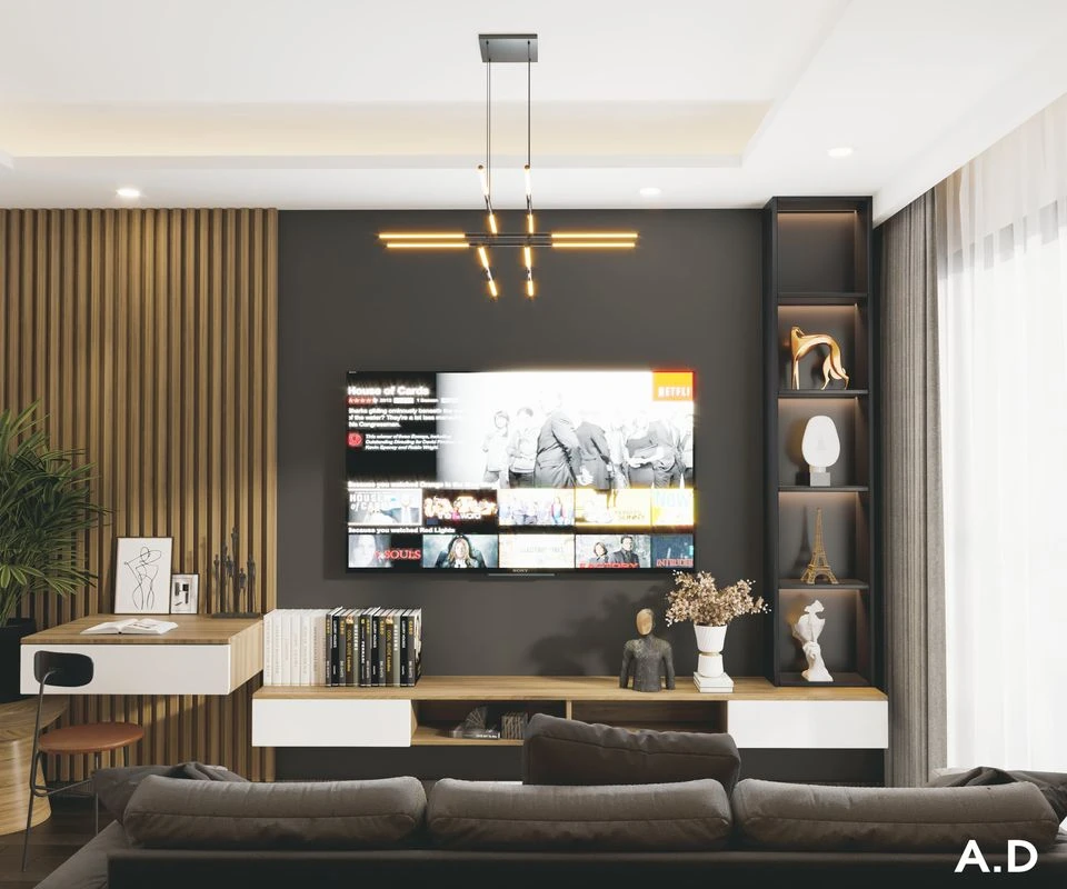 SketchUp Model Download Modern Apartment Vray Free ID 106000147 (Duy Duc)