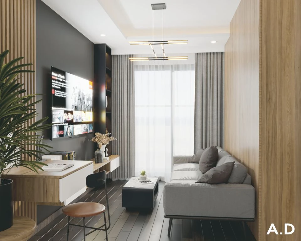 SketchUp Model Download Modern Apartment Vray Free ID 106000147 (Duy Duc)