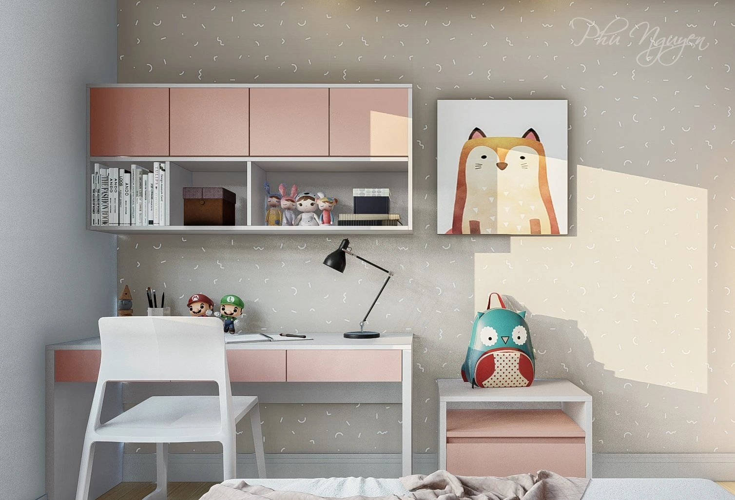 SketchUp Model Download Modern Children Room Free ID 105000041 (Phu Nguyen)