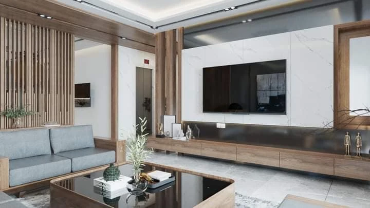 SketchUp Free SketchUp Model Download Modern Living Room - Dining Room Free ID 218000129 (Vu Cuong)