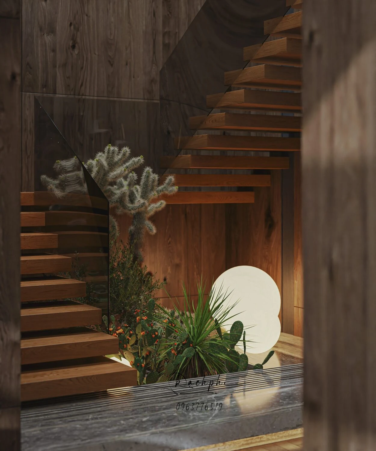 SketchUp Model Download Modern Living Room - Dining Room Vantage Free ID 218000189 (Phi Bach)