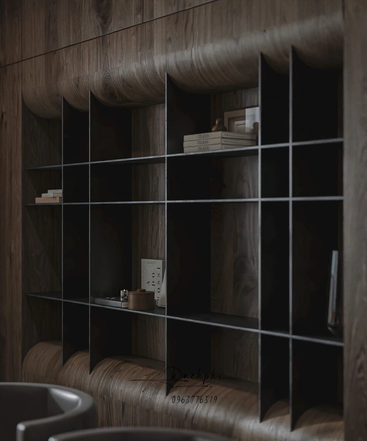 SketchUp Model Download Modern Living Room - Dining Room Vantage Free ID 218000189 (Phi Bach)