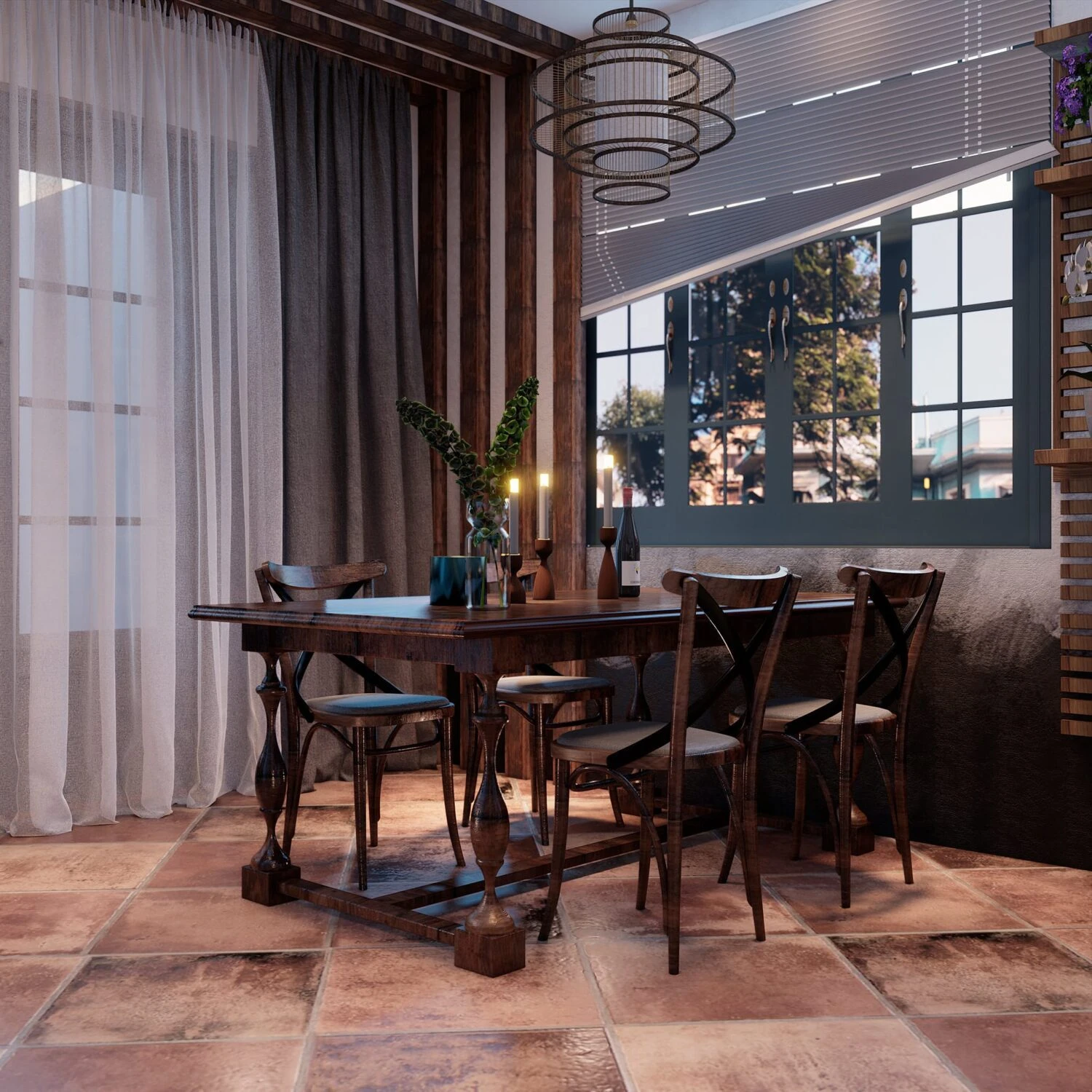 SketchUp Model Download Modern Living Room Enscape Free ID 100000359 (Quoc Khanh)