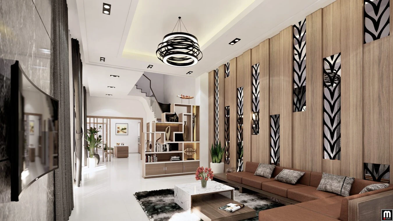 SketchUp Model Free Download Modern Living Room Enscape ID 100000353 (Man Vinh)