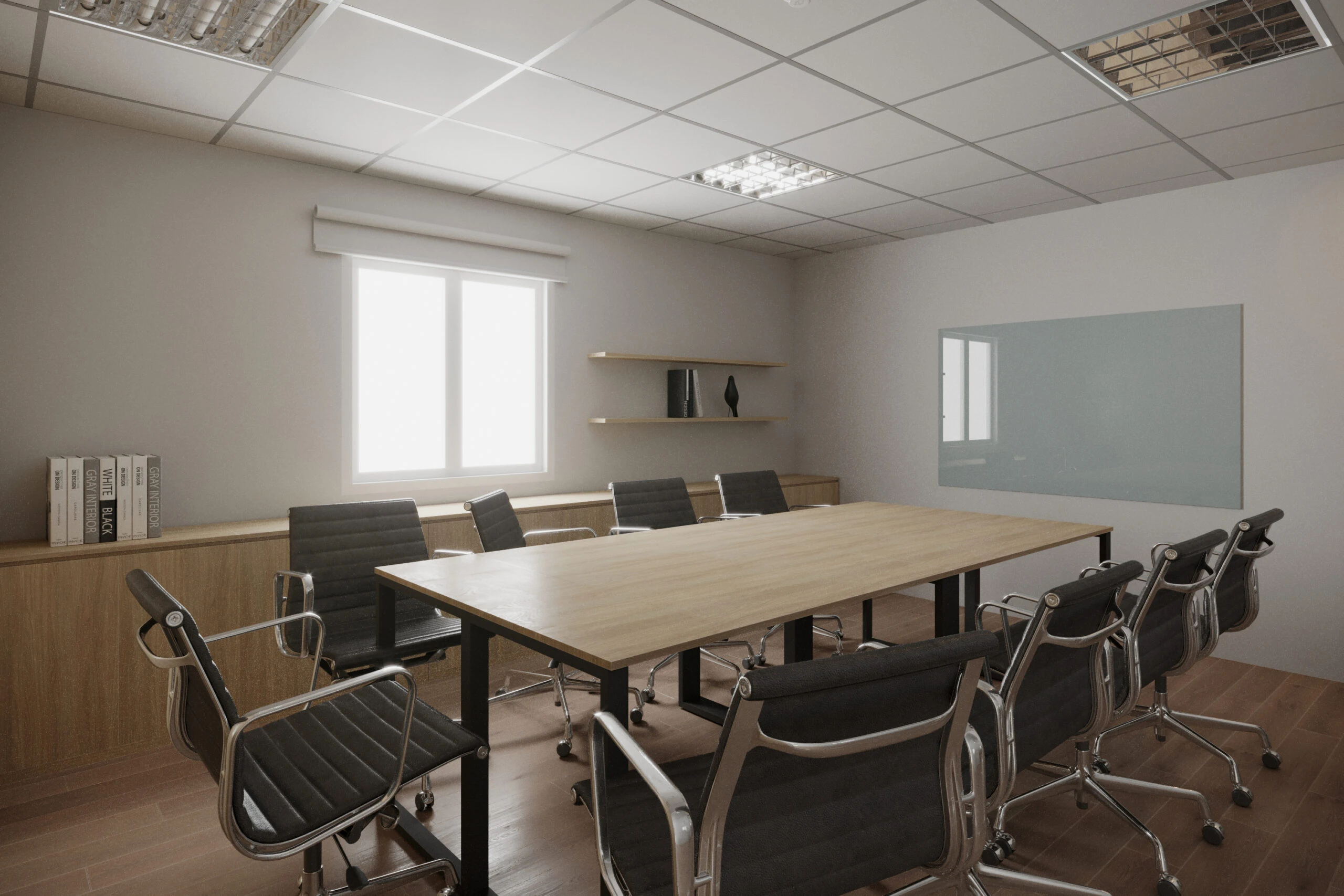 SketchUp Model Free Download Modern Office ID 110000046 (Leo Nguyen)