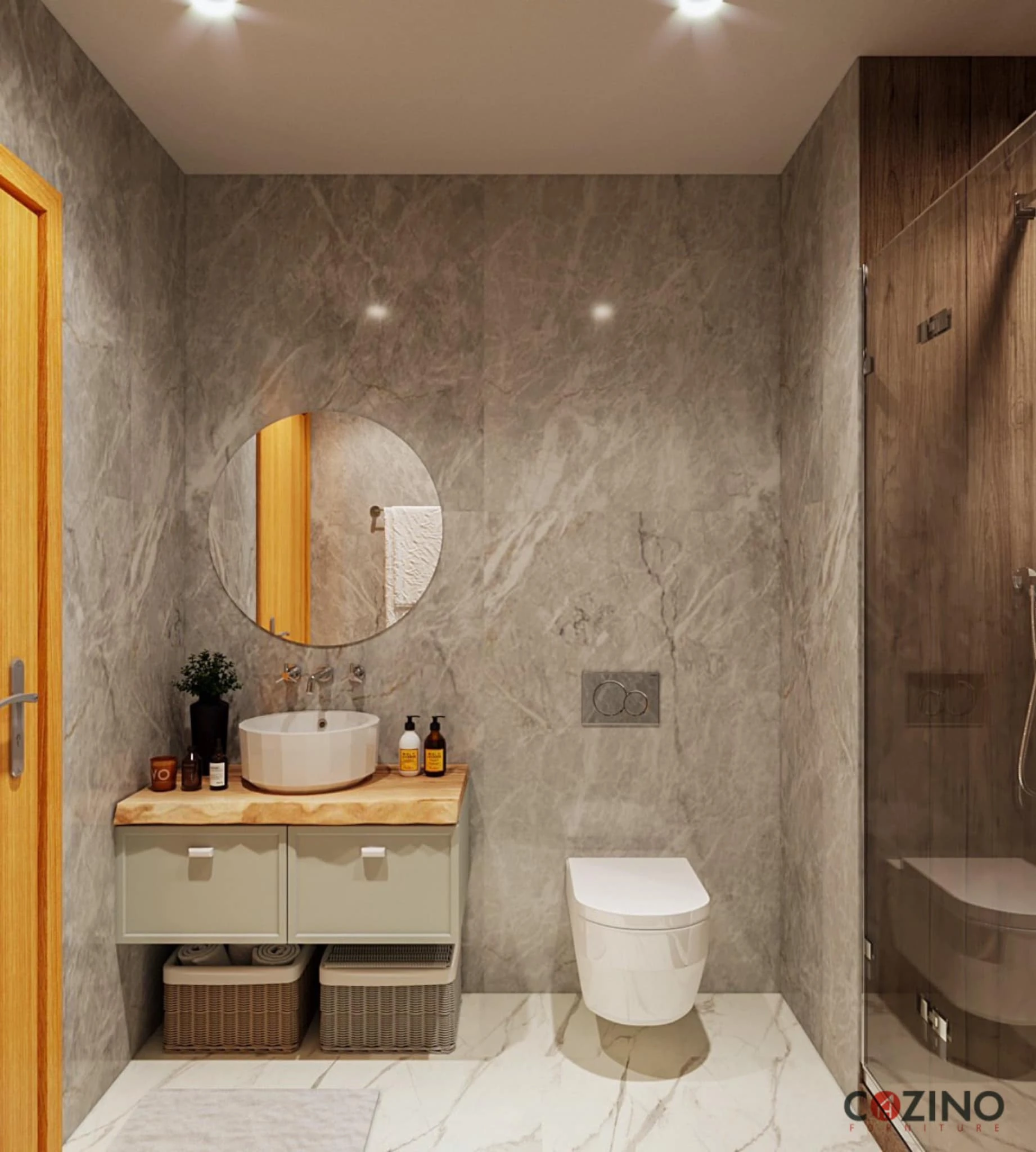 SketchUp Model Free Modern Apartment Vray Download ID 106000159 (Dieu Linh)