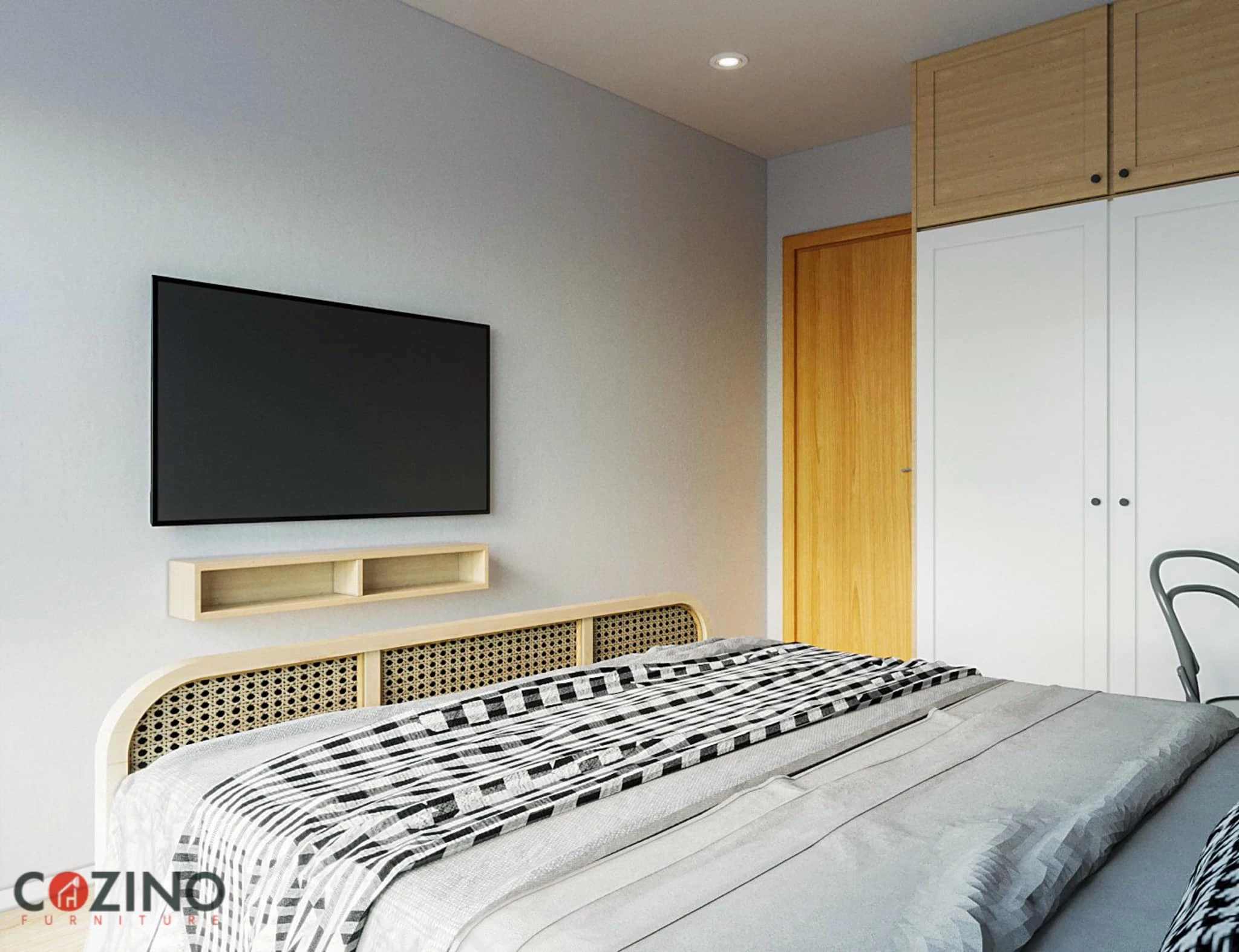 SketchUp Model Free Modern Apartment Vray Download ID 106000159 (Dieu Linh)