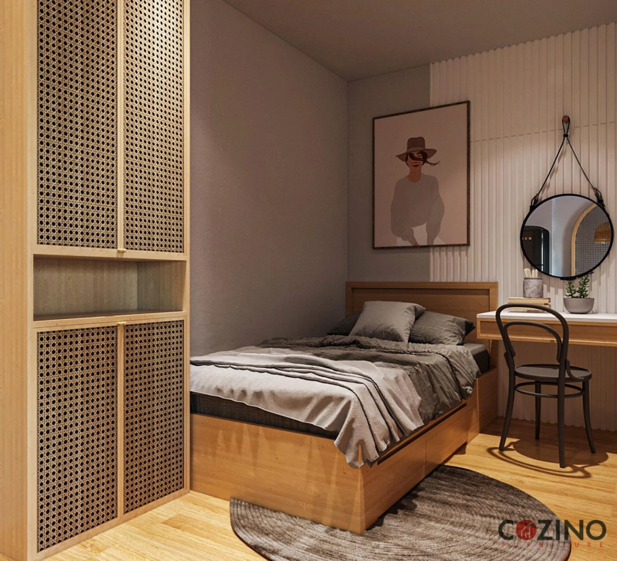 SketchUp Model Free Modern Apartment Vray Download ID 106000159 (Dieu Linh)