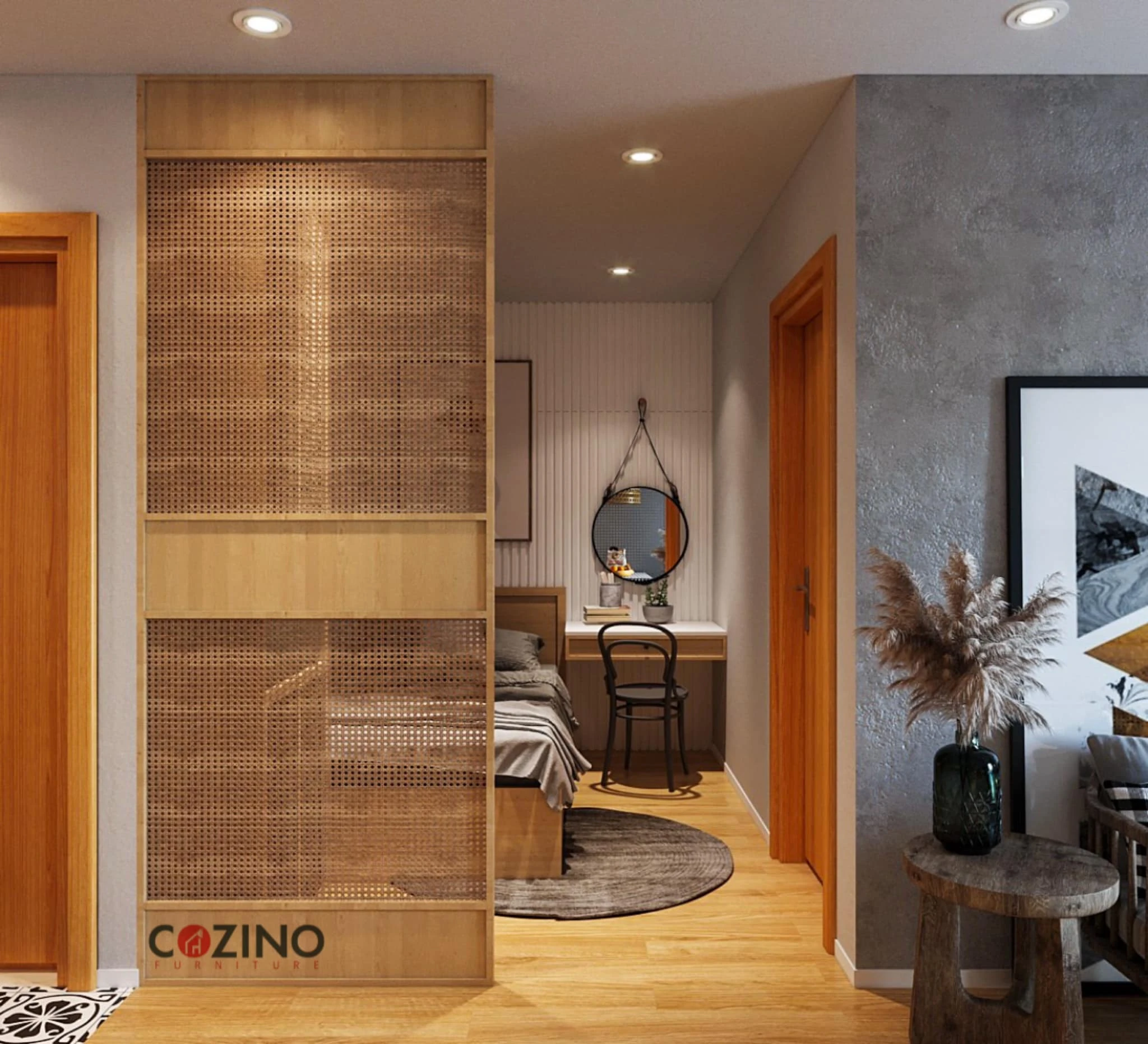 SketchUp Model Free Modern Apartment Vray Download ID 106000159 (Dieu Linh)