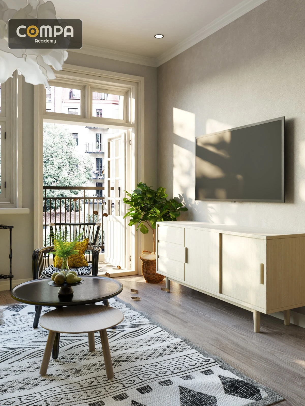 SketchUp Free SketchUp Model Free Modern Interior House Vray Download ID 212000105 (Tuan Luc)