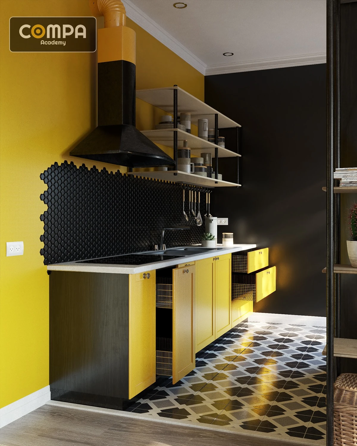 SketchUp Free SketchUp Model Free Modern Interior House Vray Download ID 212000105 (Tuan Luc)