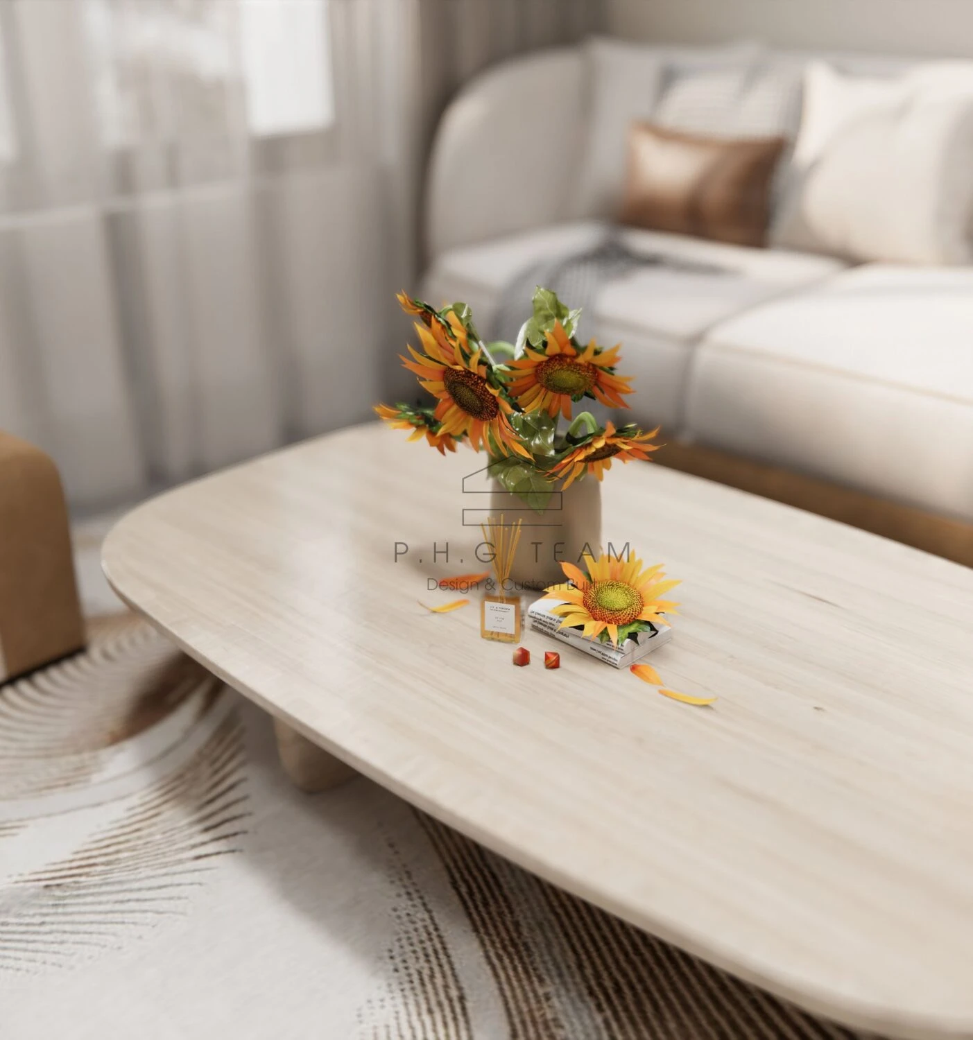 SketchUp Model Free Modern Living Room Enscape Download ID 100000371 (Dinh Thanh)