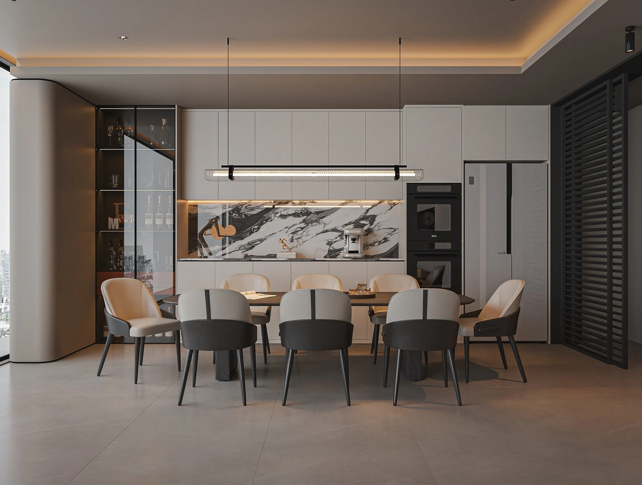 SketchUp Model Free Modern Living Room Vantage Download ID 100000431 (Nguyen Duc Dung)