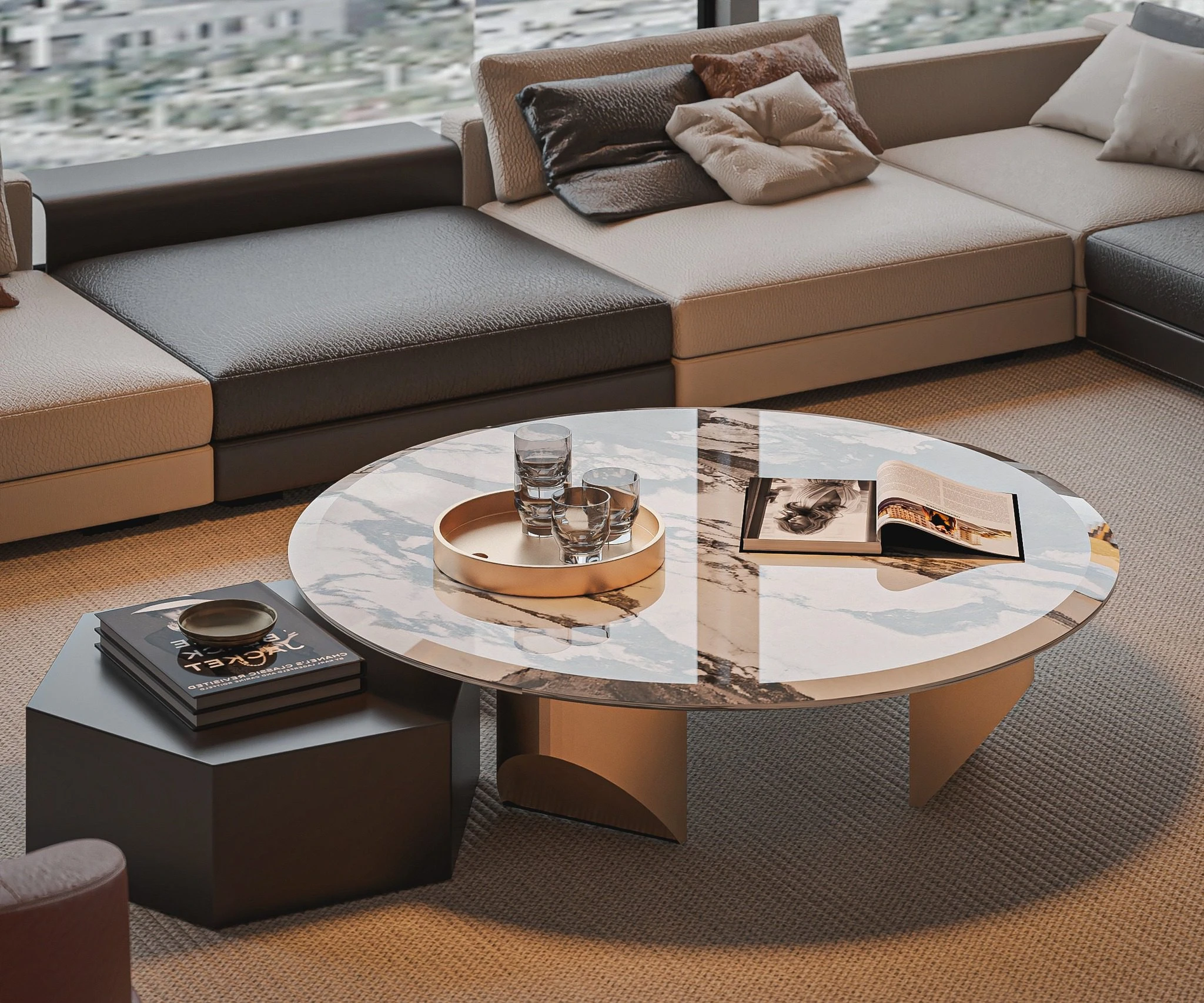 SketchUp Model Free Modern Living Room Vantage Download ID 100000431 (Nguyen Duc Dung)