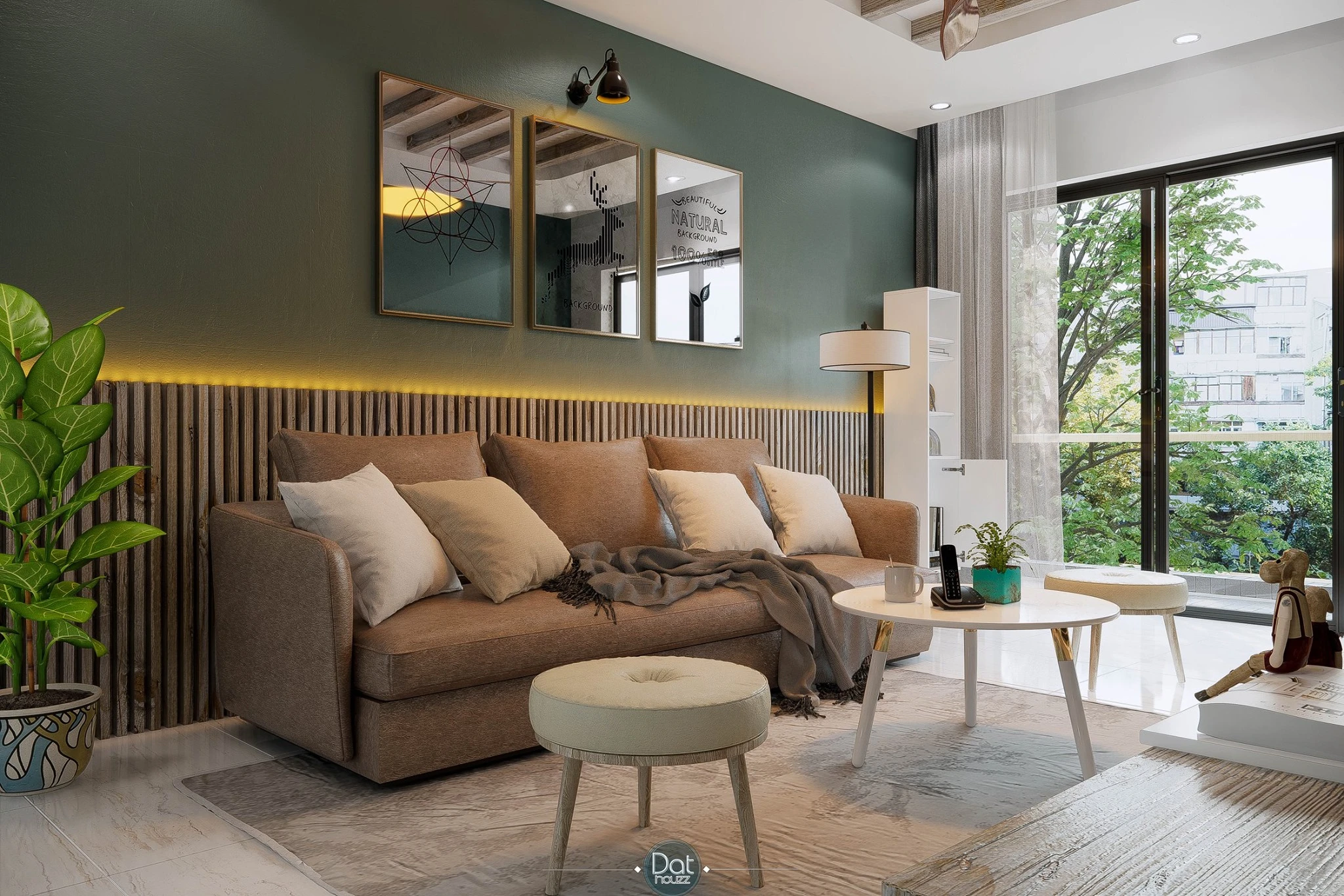 SketchUp Free Sketchup 3D Models Free Download Enscape Modern Living Room ID 100000223 (Dat Houzz)