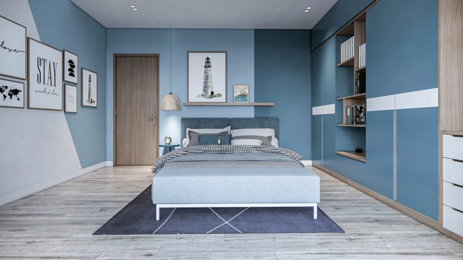 Sketchup 3d Models Free Download Enscape Modern Bedroom ID 101000647 (Noman Le)