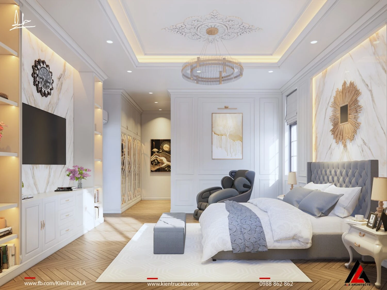 Sketchup 3d Models Free Download Modern Bedroom Enscape ID 101000707 (Duy Loc)