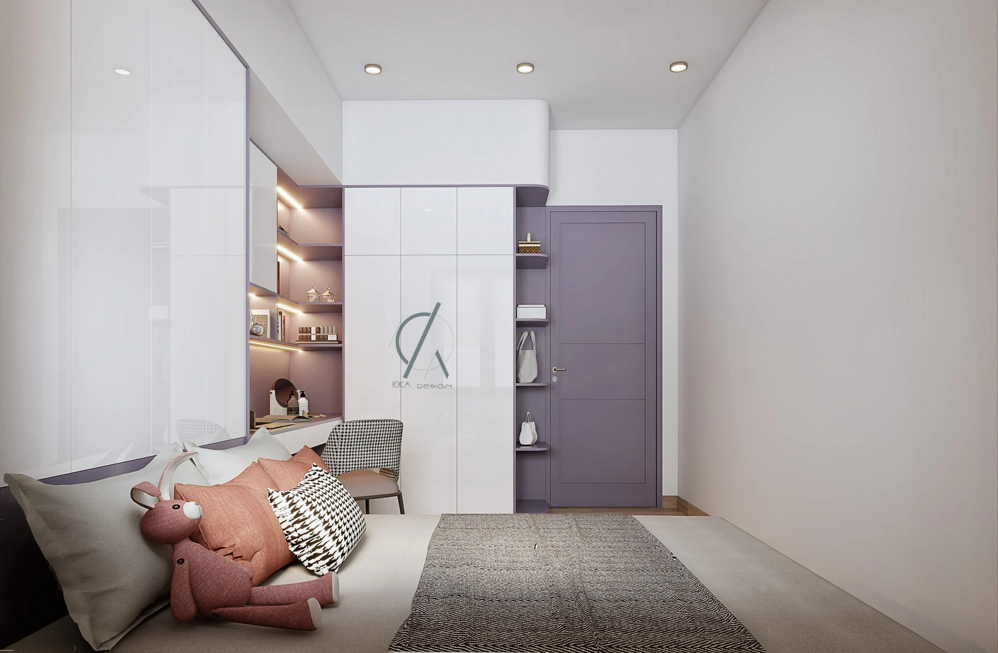 Sketchup 3d Models Free Download Modern Bedroom ID 101000497 (KiKa)