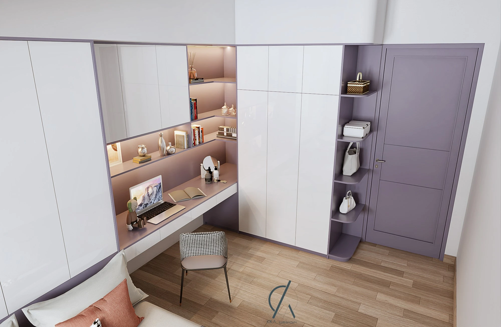 Sketchup 3d Models Free Download Modern Bedroom ID 101000497 (KiKa)