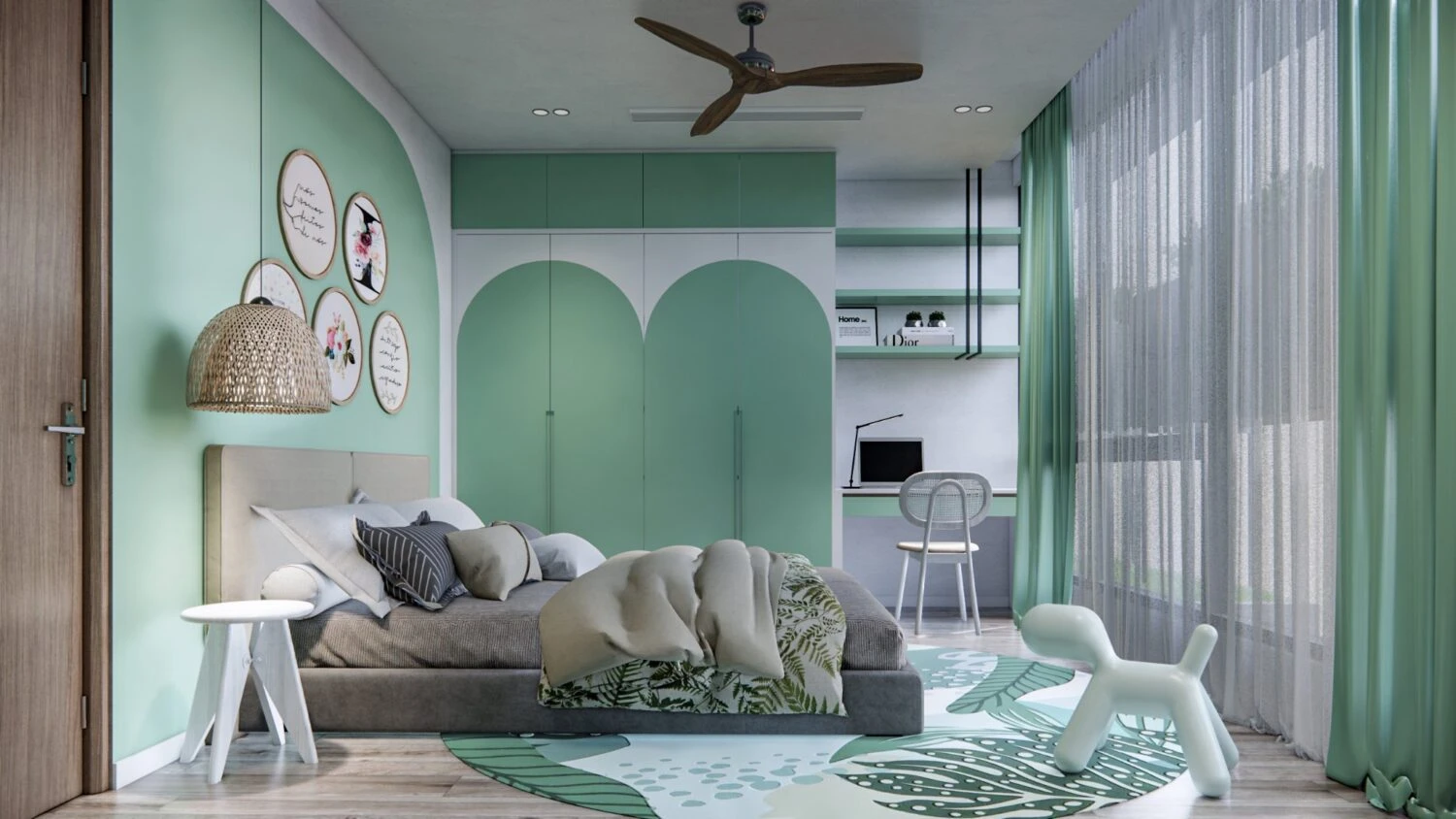 Sketchup 3d Models Free Download Modern Bedroom ID 101000627 (Noman Le)