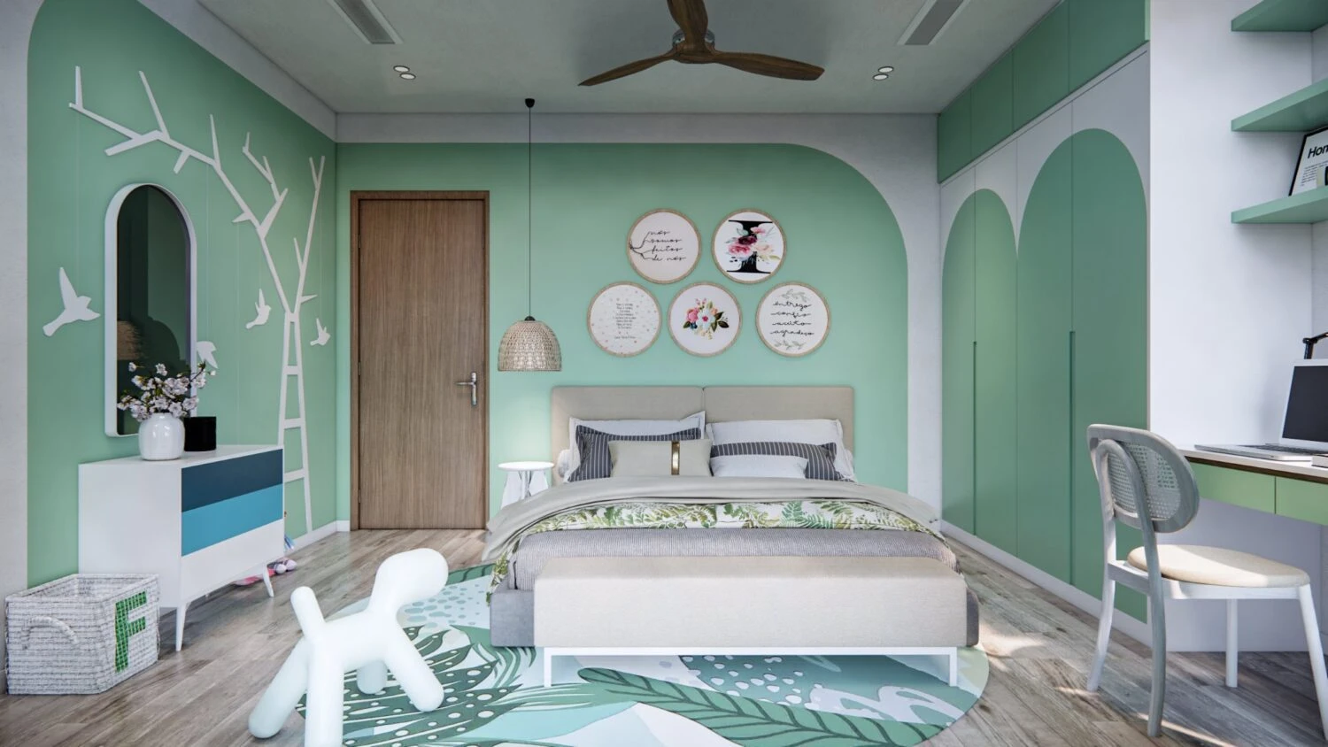 Sketchup 3d Models Free Download Modern Bedroom ID 101000627 (Noman Le)