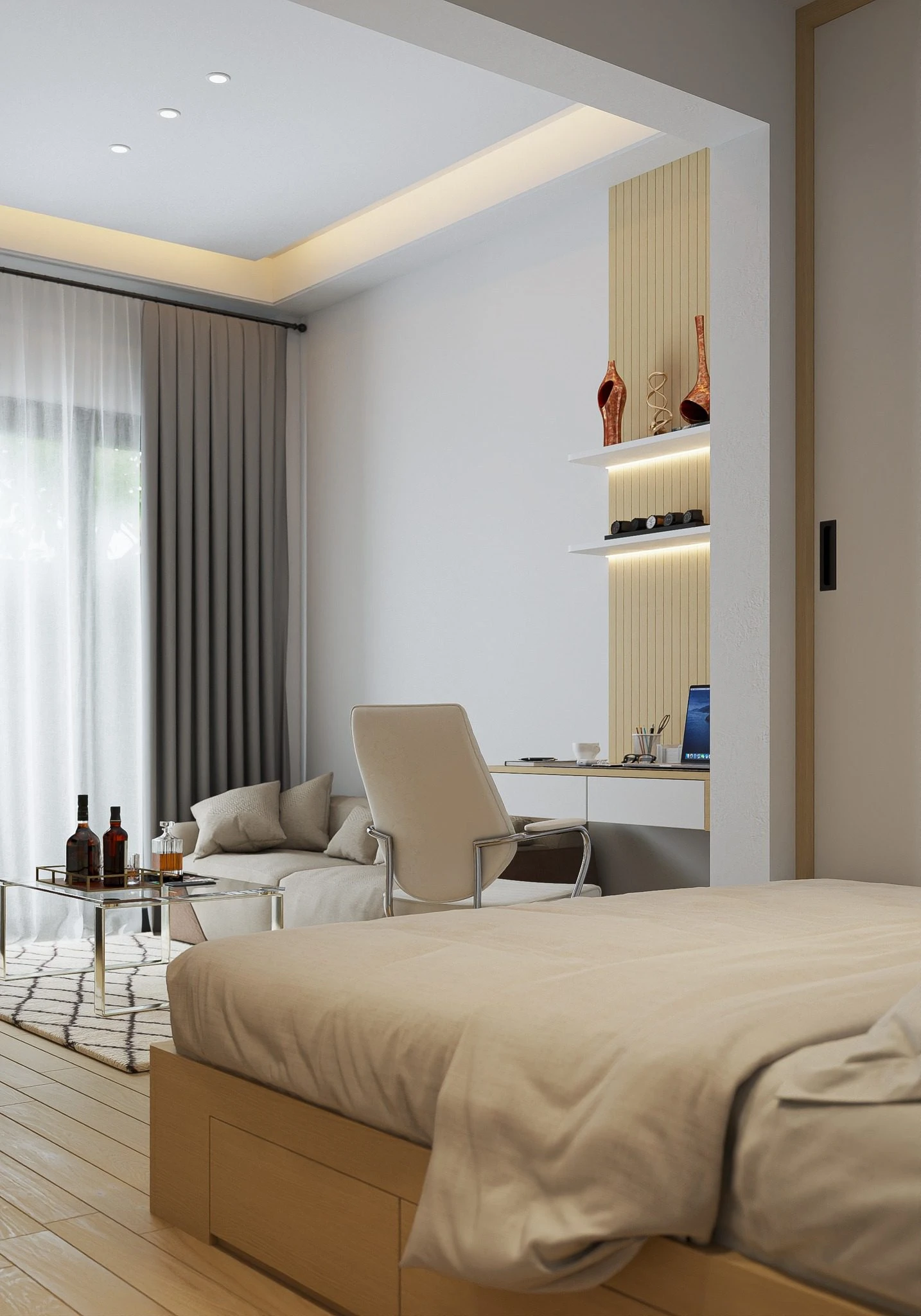 SketchUp Free Sketchup 3d Models Free Download Modern Bedroom Vantage ID 101000737 (Nguyen Phuoc Nhan)