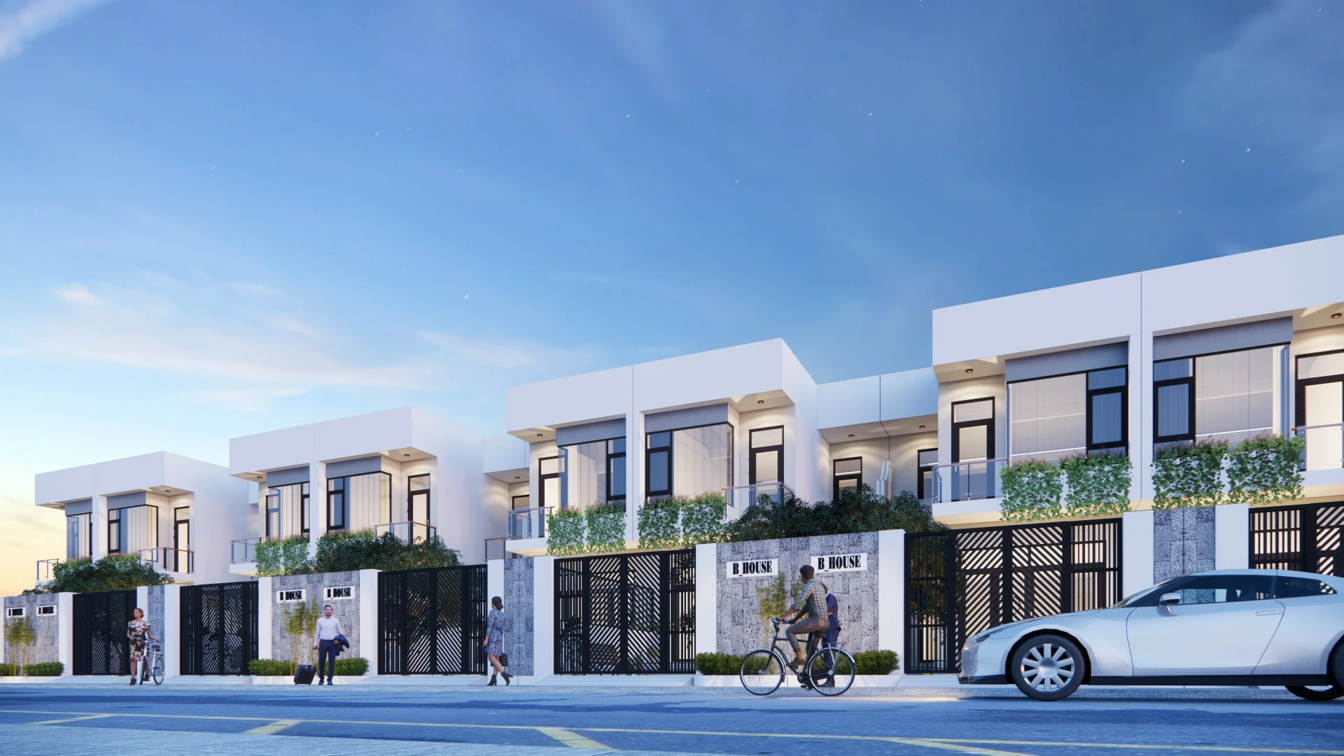 Sketchup 3d Models Free Download Modern Exterior Enscape ID 101000534 (Do Dinh Hung)