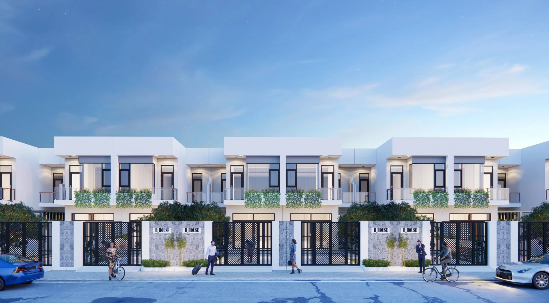 Sketchup 3d Models Free Download Modern Exterior Enscape ID 101000534 (Do Dinh Hung)