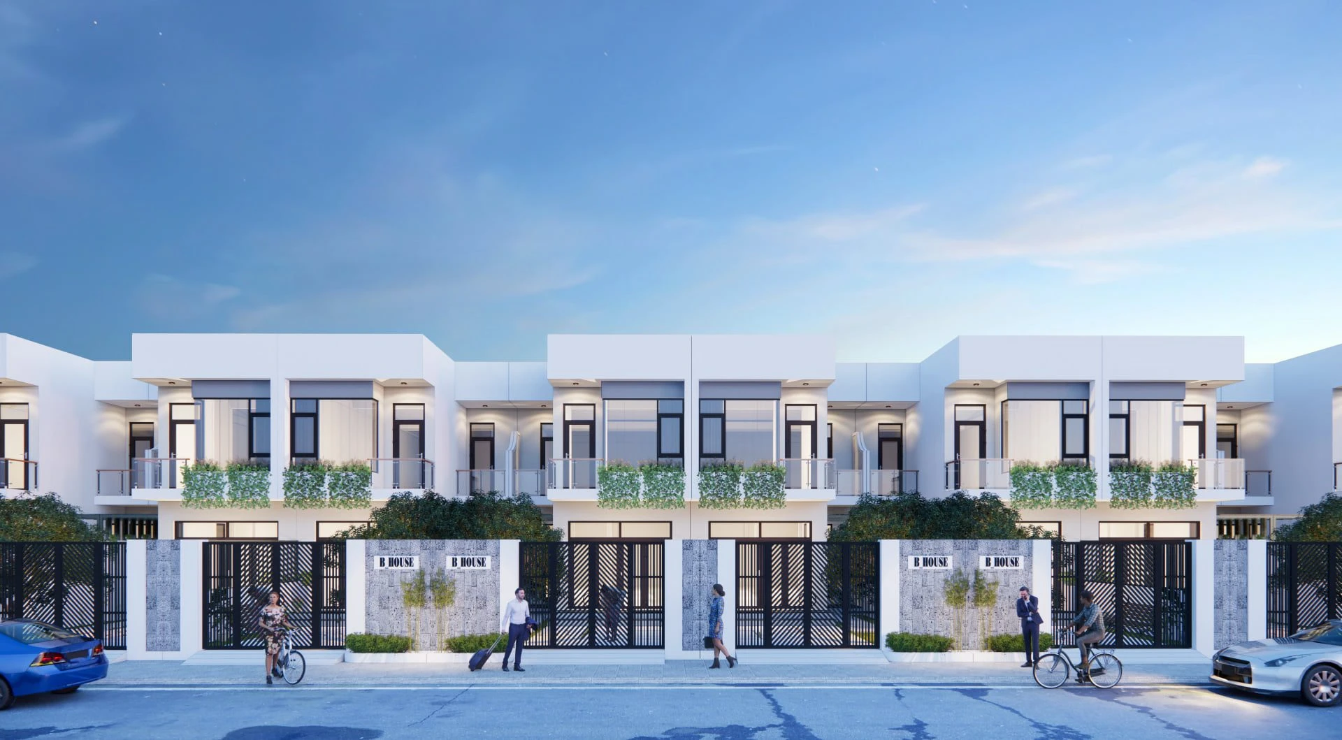 Sketchup 3d Models Free Download Modern Exterior Enscape ID 101000534 (Do Dinh Hung)