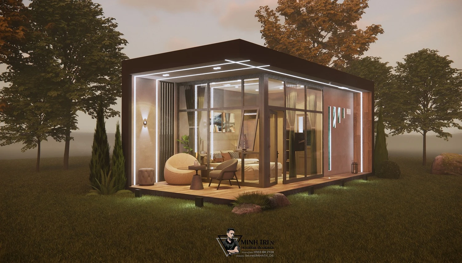 Sketchup 3d Models Free Download Modern Exterior ID 101000584 (Nguyen Minh Tri)