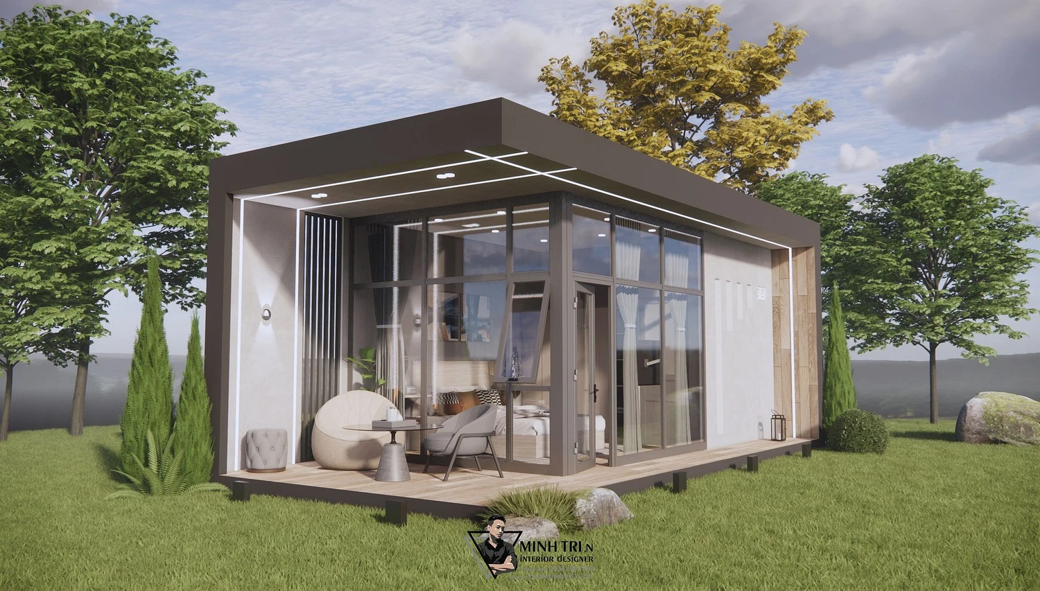 Sketchup 3d Models Free Download Modern Exterior ID 101000584 (Nguyen Minh Tri)