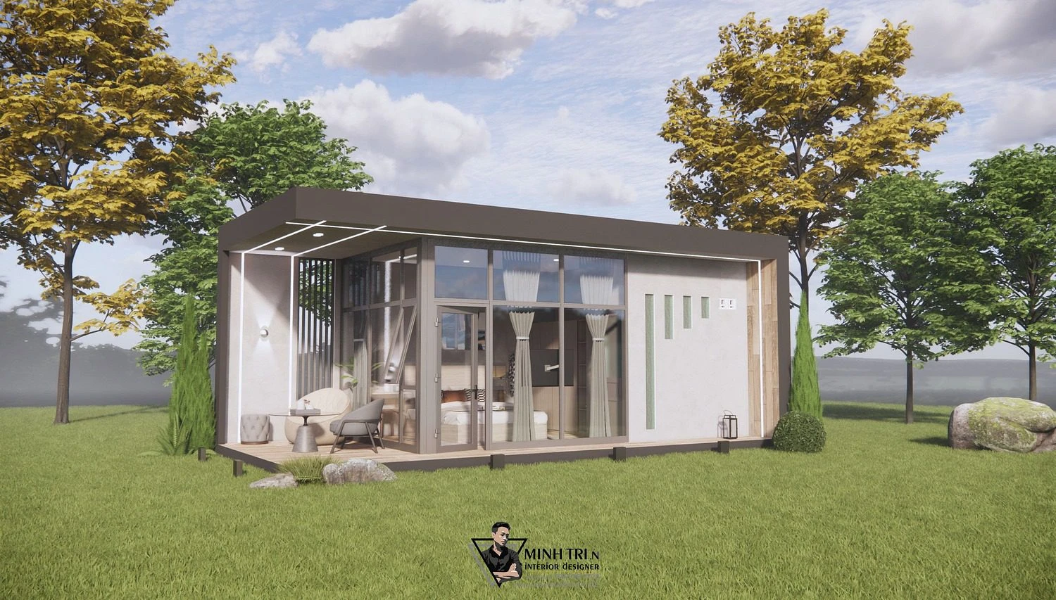 Sketchup 3d Models Free Download Modern Exterior ID 101000584 (Nguyen Minh Tri)