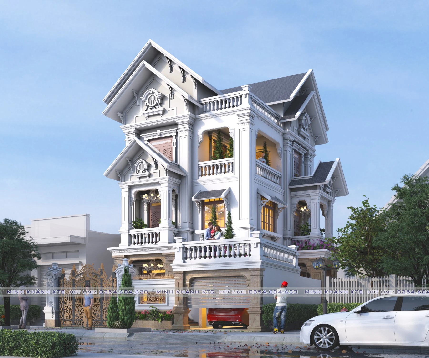 Sketchup 3d Models Free Download Modern Exterior ID 101000614 (Khanh)