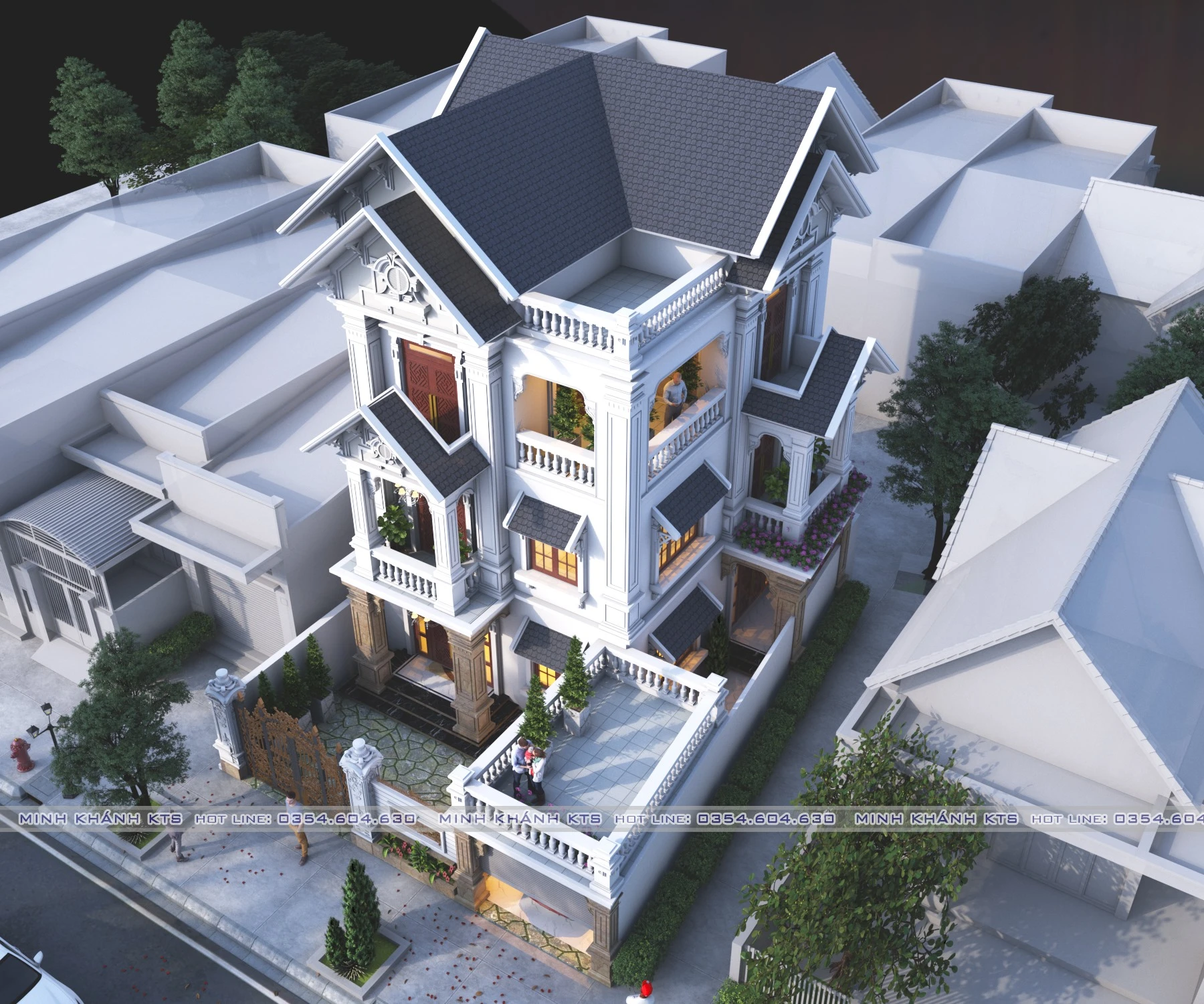 Sketchup 3d Models Free Download Modern Exterior ID 101000614 (Khanh)