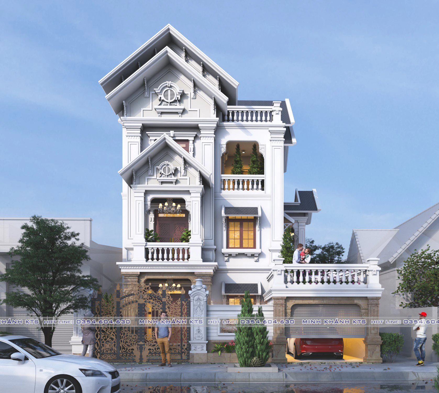 Sketchup 3d Models Free Download Modern Exterior ID 101000614 (Khanh)