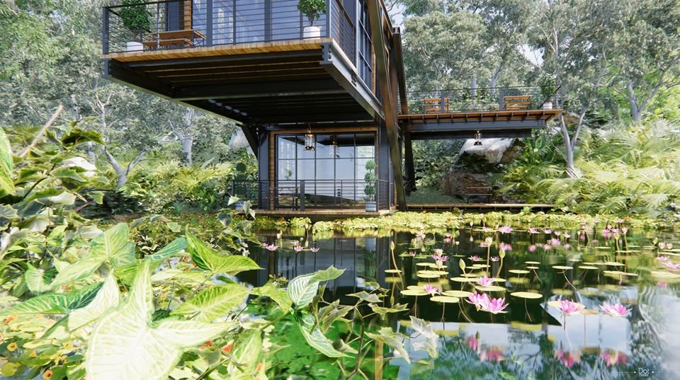 Sketchup 3d Models Free Download Modern Exterior ID 101000704 (Dat Houzz)