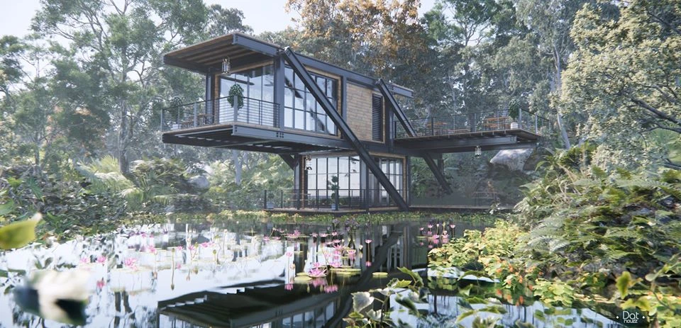 Sketchup 3d Models Free Download Modern Exterior ID 101000704 (Dat Houzz)