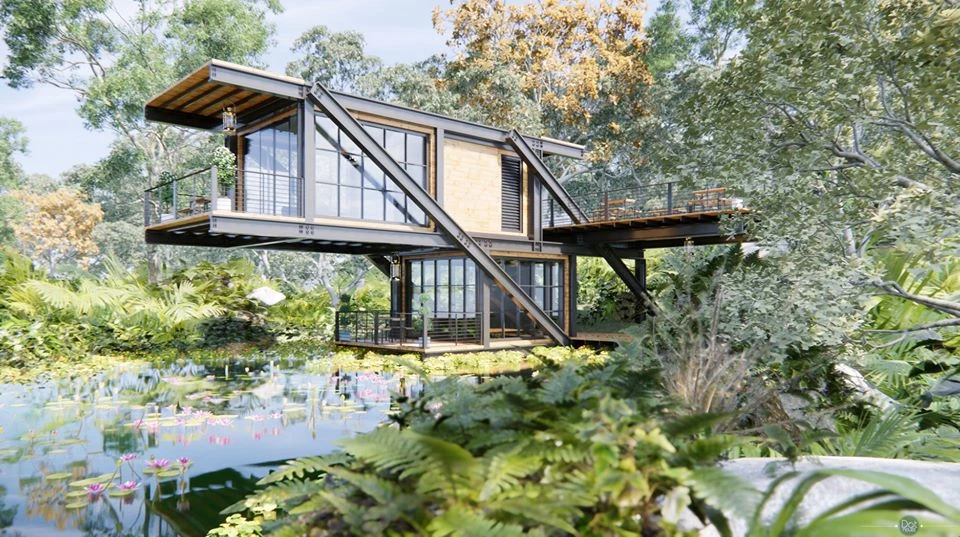 Sketchup 3d Models Free Download Modern Exterior ID 101000704 (Dat Houzz)