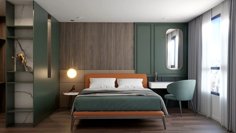 Sketchup 3d Models Free Download Vray Modern Bedroom ID 101000258 (Do Nhu Ba)