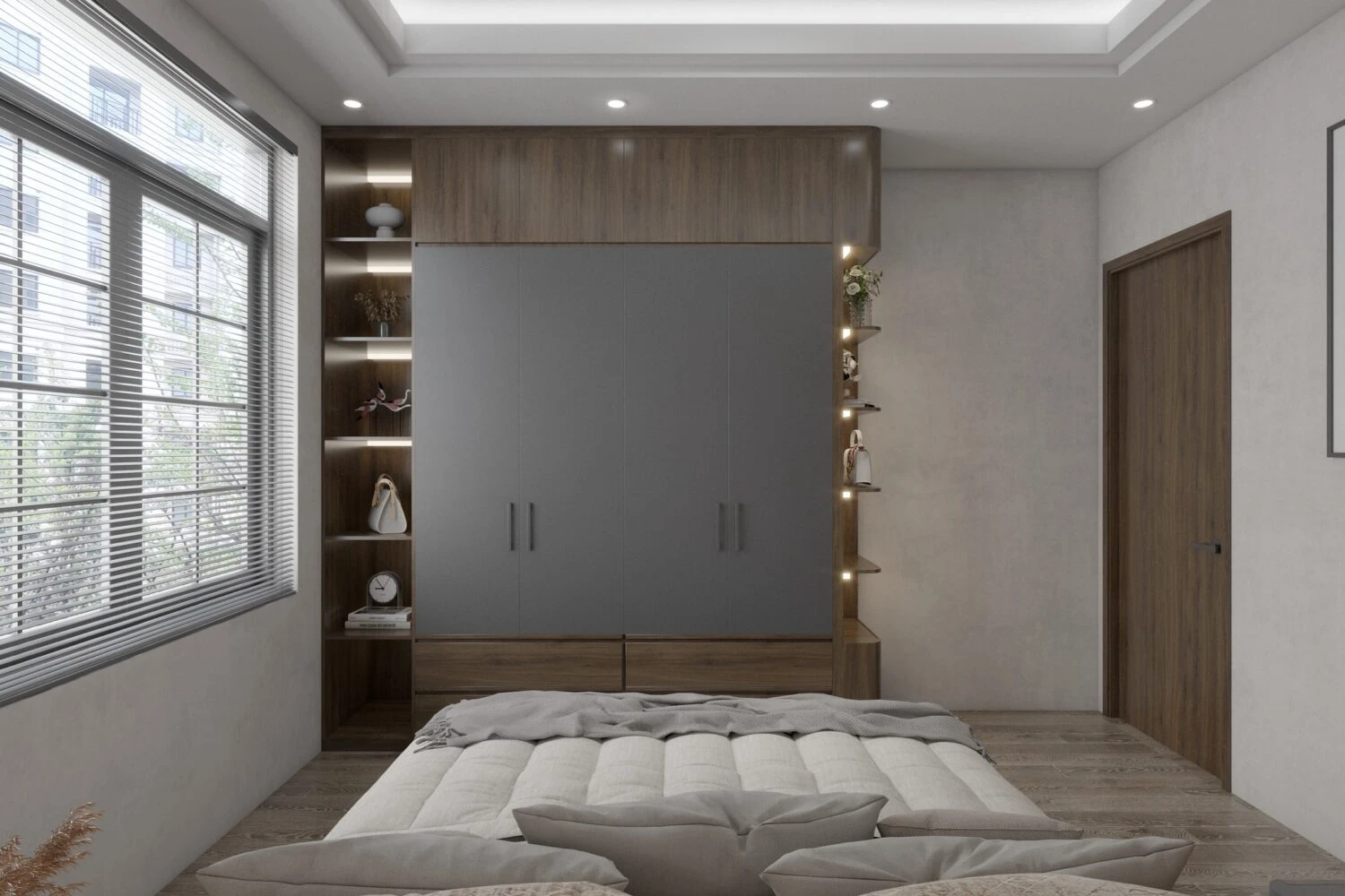 Sketchup 3d Models Free Download Vray Modern Bedroom ID 101000717 (An Nguyen)