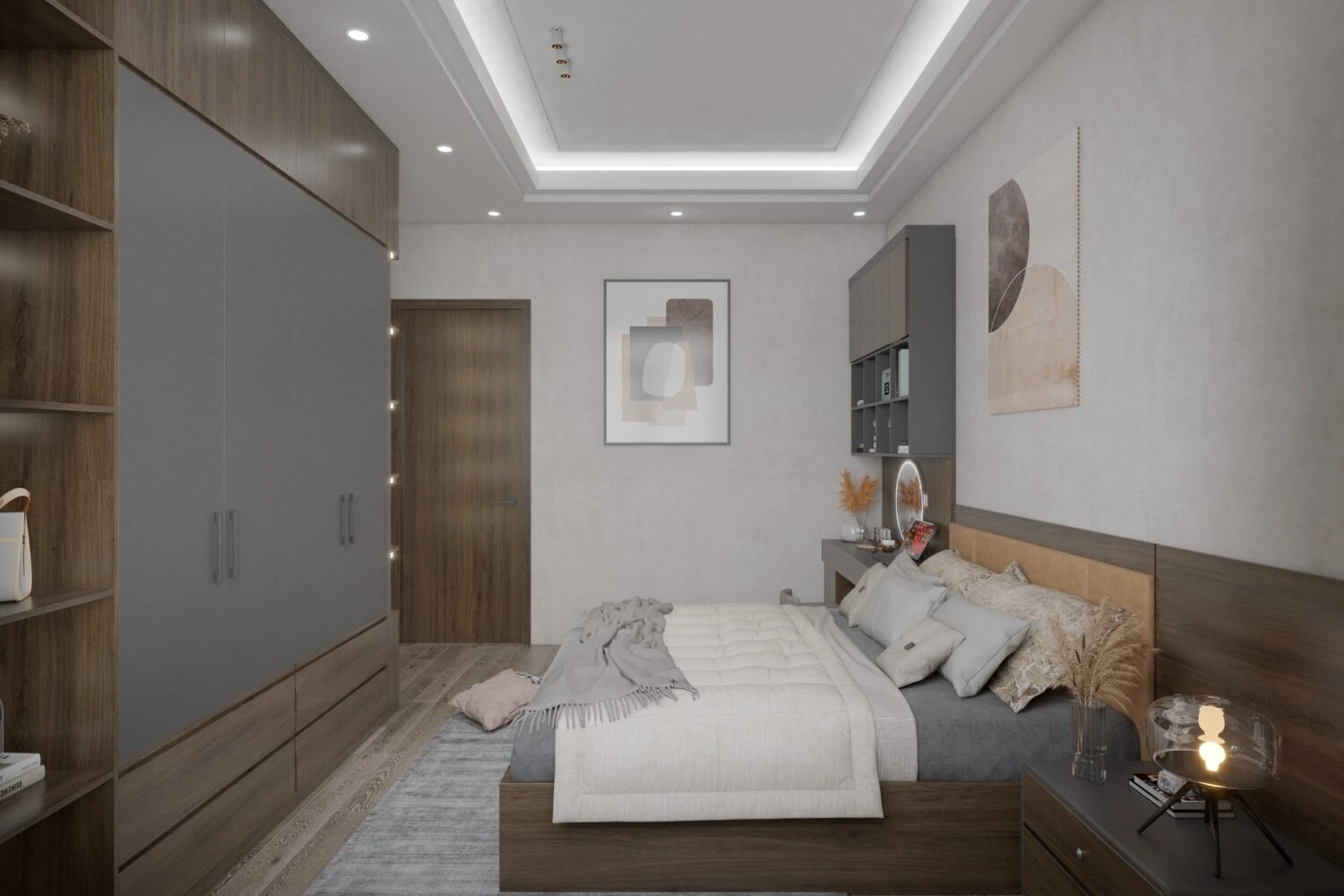 Sketchup 3d Models Free Download Vray Modern Bedroom ID 101000717 (An Nguyen)