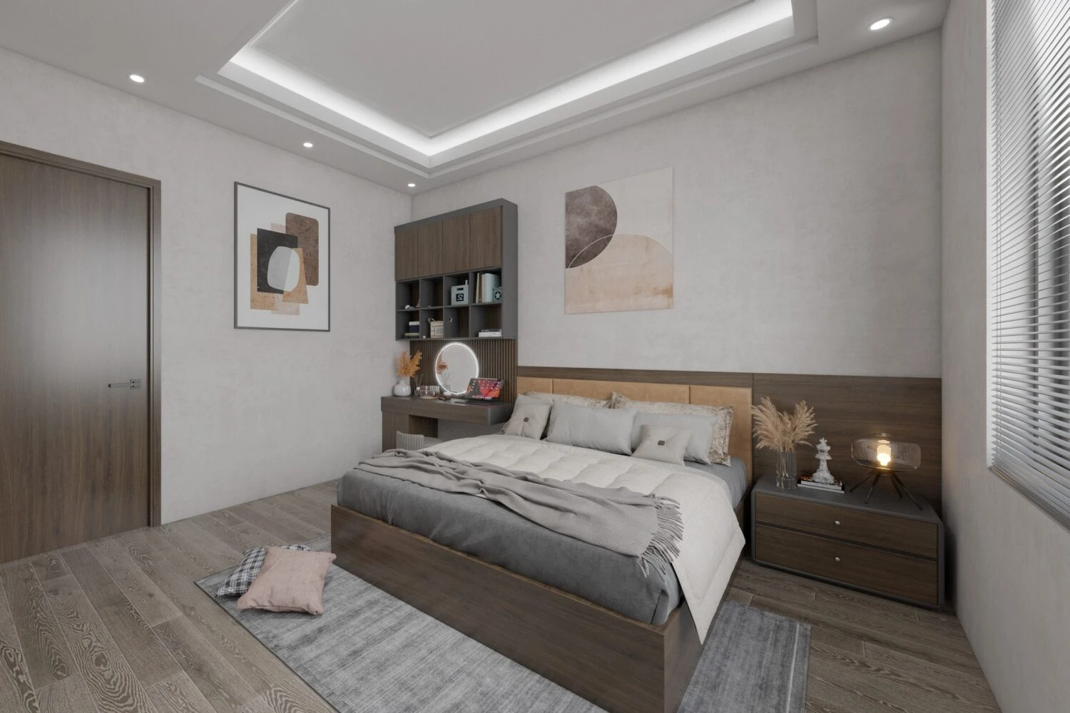 Sketchup 3d Models Free Download Vray Modern Bedroom ID 101000717 (An Nguyen)