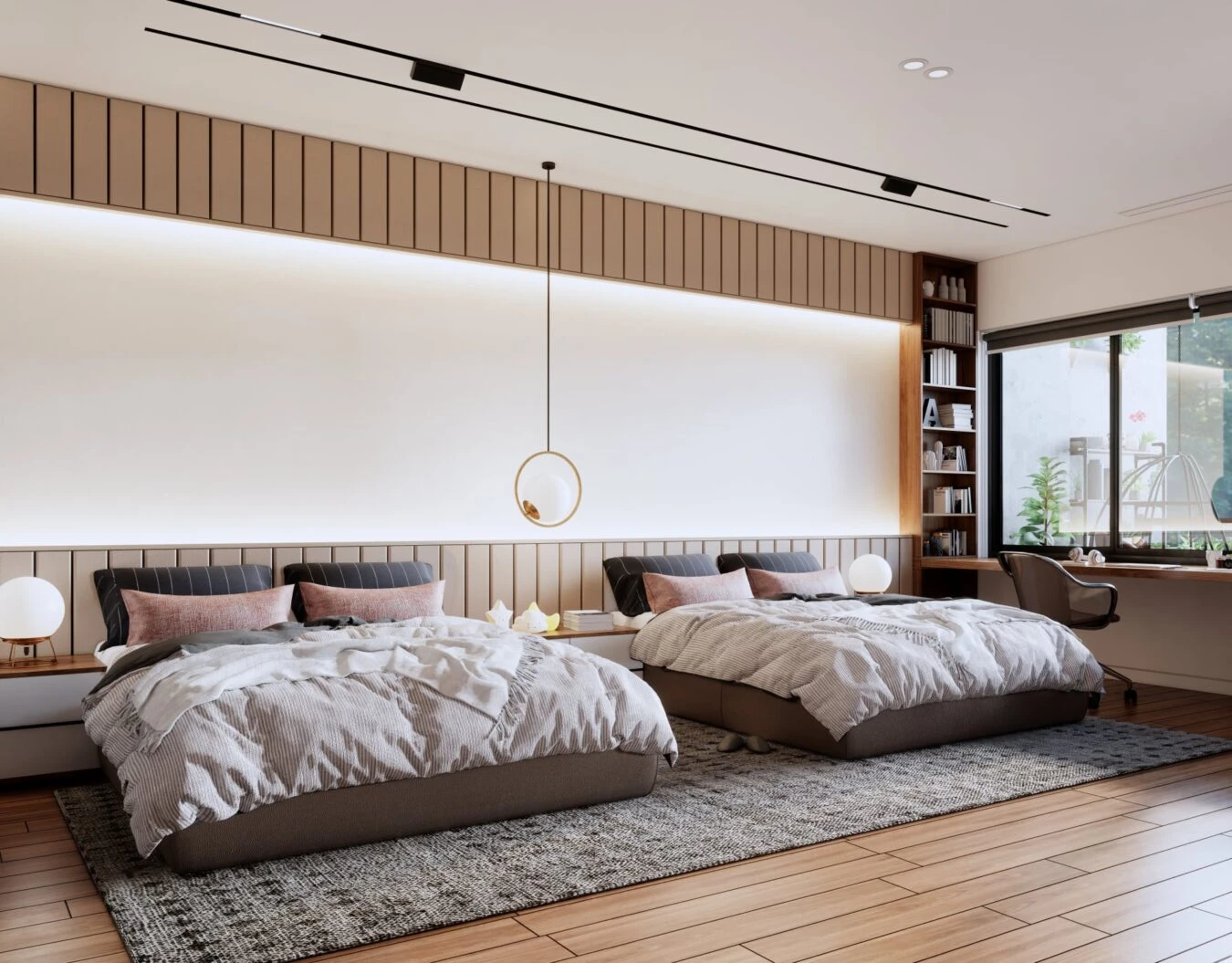 Sketchup Free Model Download Enscape Modern Bedroom ID 101000591 (Gi Trap)