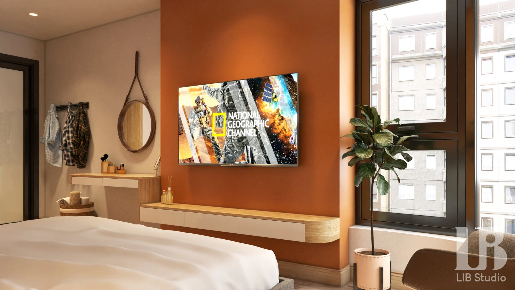 Sketchup Free Model Download Modern Bedroom ID 101000431 (Gia Khanh)