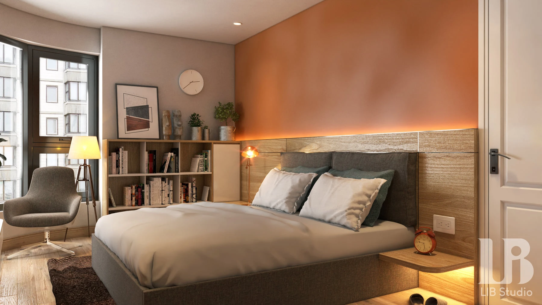 Sketchup Free Model Download Modern Bedroom ID 101000431 (Gia Khanh)