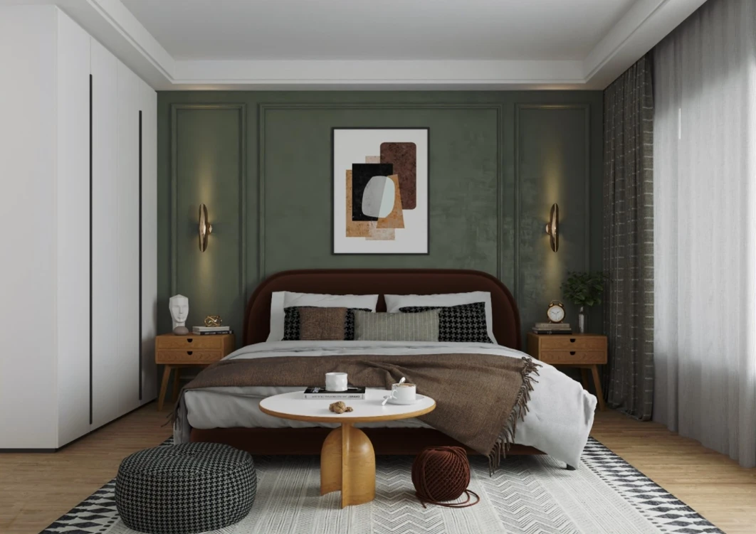 Sketchup Free Model Download Modern Bedroom ID 101000511 (Quoc Vi Phan Phan)