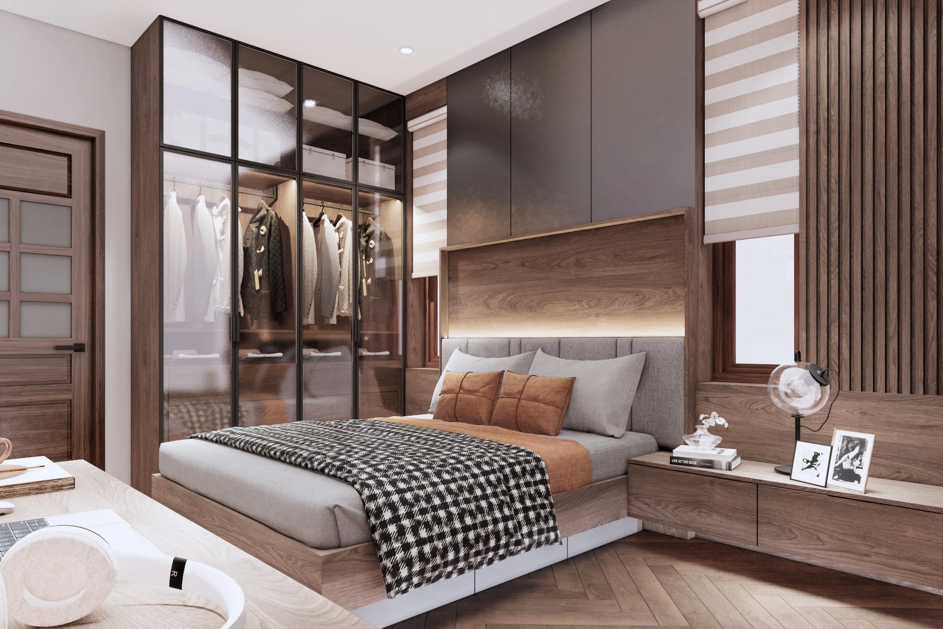 Sketchup Free Model Download Modern Bedroom ID 101000731 (Khuong Duy)