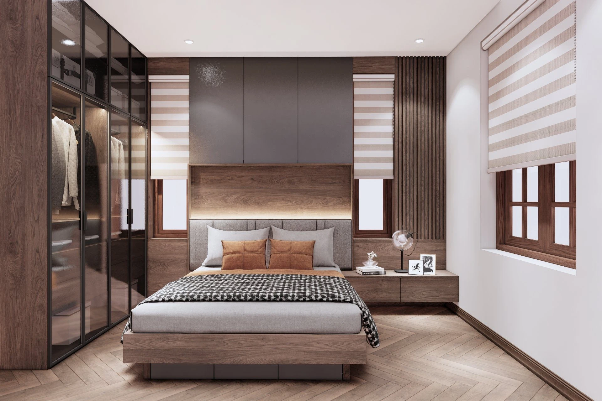 Sketchup Free Model Download Modern Bedroom ID 101000731 (Khuong Duy)