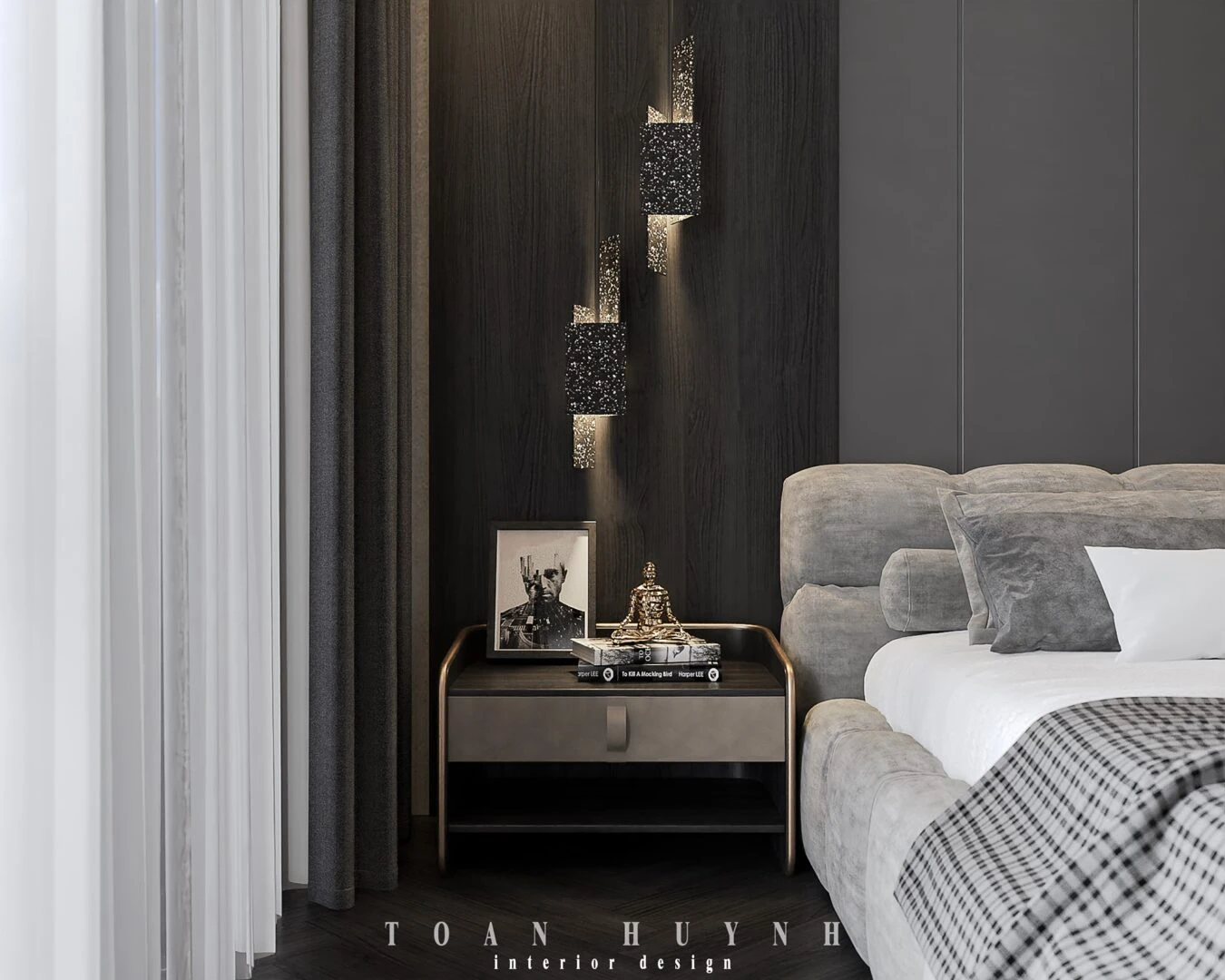 Sketchup Free Model Download Modern Bedroom Vray ID 101000531 (Huynh Toan)